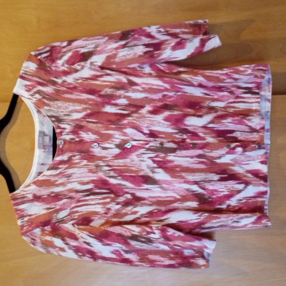 J. Jill 3/4 sleeve cardigan